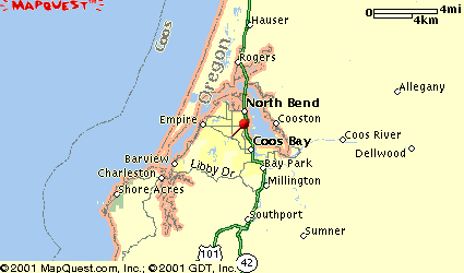 North Bend Medical Center Map